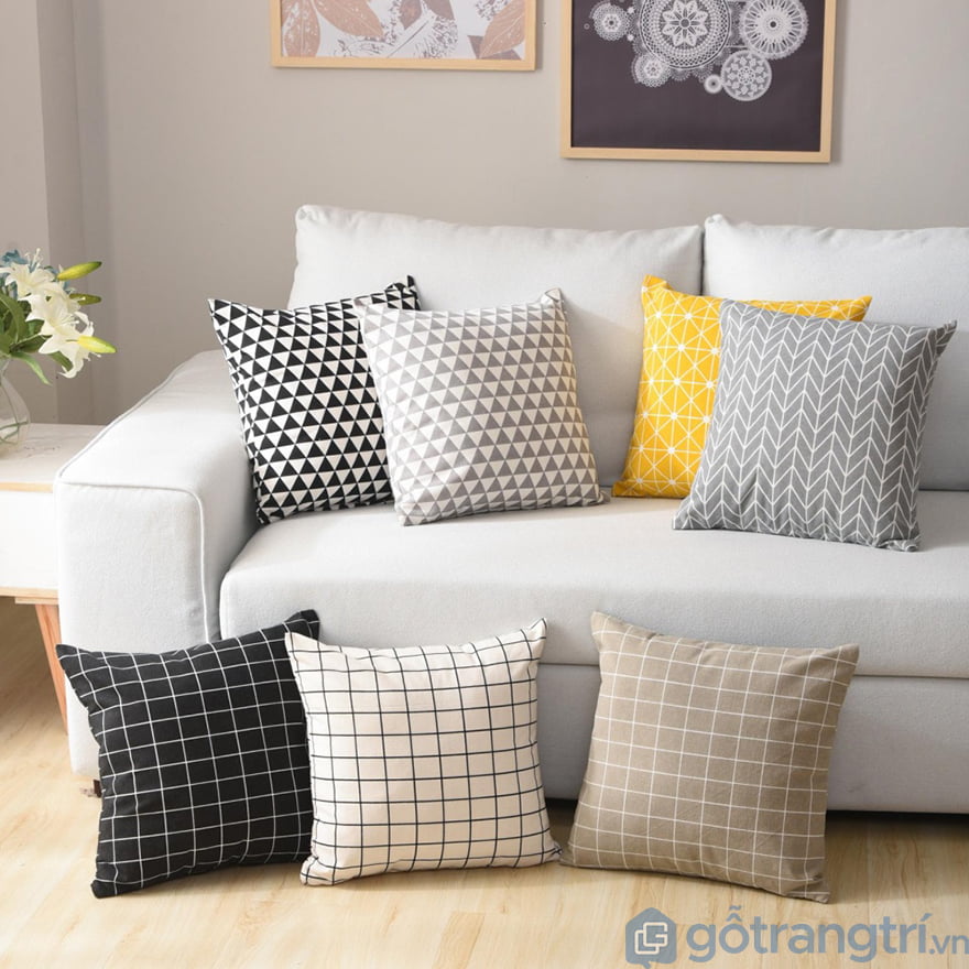 Mách bạn kinh nghiệm mua gối sofa ở Hà Nội đẹp, chất lượng