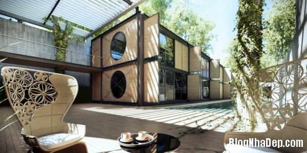 Ngôi nhà sang trọng nằm lẩn khuất giữa thiên nhiên xinh đẹp do Ando Studio thiết kế