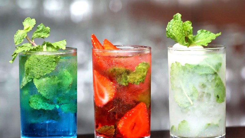 Cách Làm Mojito Phúc Bồn Tử Thanh Mát Đơn Giản Tại Nhà